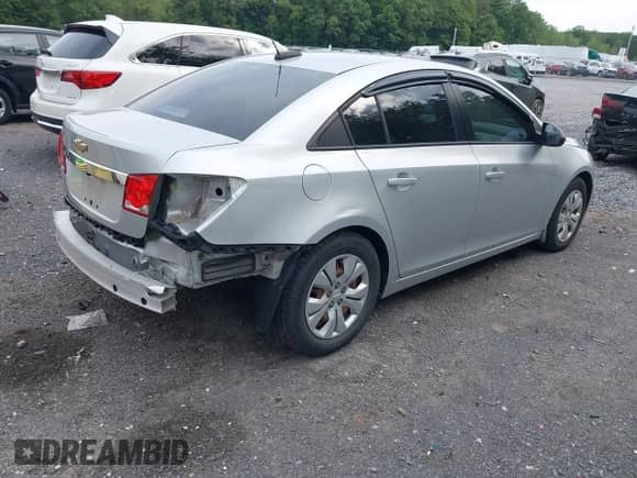 2015 Chevrolet Cruze LS with VIN 1G1PB5SG3F7250969, listed as a IAAI auction lot 42502563 with 90,337 mi miles and . Bid and sale history available at DreamBid. Image 4.