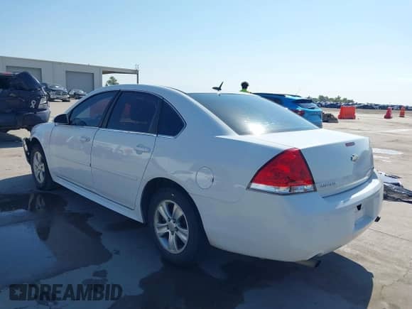 2012 Chevrolet Impala LS Fleet with VIN 2G1WF5E31C1303587, listed as a IAAI auction lot 43319684 with 201,459 mi miles and . Bid and sale history available at DreamBid. Image 3.