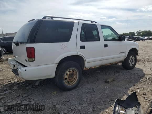 2004 Chevrolet Blazer LS with VIN 1GNDT13X54K146919, listed as a Copart auction lot 71603905 with Not provided miles and Salvage title. Bid and sale history available at DreamBid. Image 3.