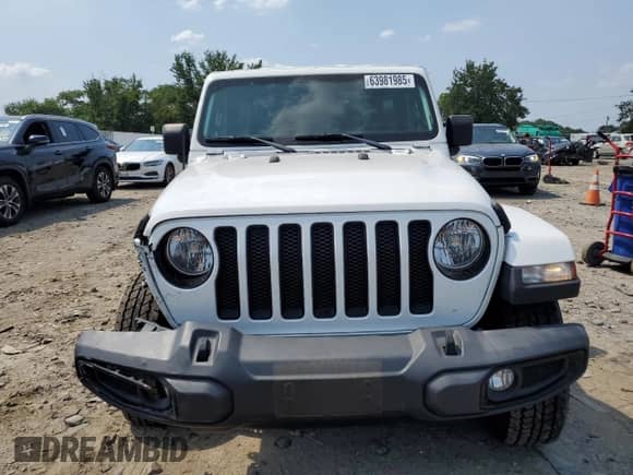 2021 Jeep Wrangler Unlimited Sahara с VIN 1C4HJXEG7MW658285, выставлен на аукционе Copart как лот 63981985 с пробегом 77 330 миль миль и Списание • Salvage title. История ставок и продаж доступна на DreamBid. Изображение 5.