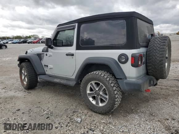 2022 Jeep Wrangler Sport с VIN 1C4GJXAG4NW195637, выставлен на аукционе Copart как лот 51852175 с пробегом 35 981 миль миль и Списание • Salvage title. История ставок и продаж доступна на DreamBid. Изображение 2.