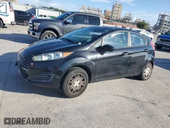 2015 Ford Fiesta S with VIN 3FADP4TJ0FM142143, listed as a Copart auction lot 66557865 with 134,988 mi miles and Salvage title. Bid and sale history available at DreamBid. Image 1.