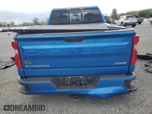 2023 Chevrolet Silverado 1500 RST with VIN 3GCUDEED0PG328619, listed as a Copart auction lot 85578815 with 35,569 mi miles and Salvage title. Bid and sale history available at DreamBid. Image 6.