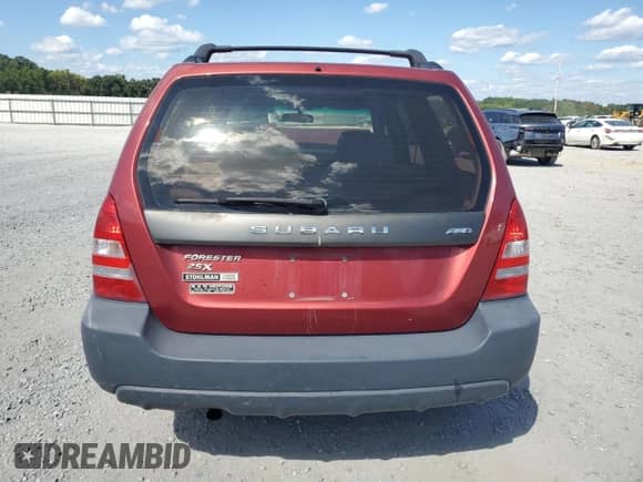 2004 Subaru Forester X with VIN JF1SG636X4H735606, listed as a Copart auction lot 71225725 with 137,925 mi miles and Salvage title. Bid and sale history available at DreamBid. Image 6.