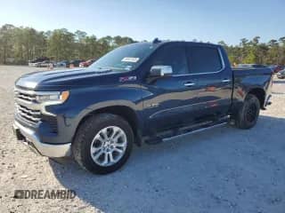 2022 Chevrolet Silverado 1500 LTZ with VIN 3GCUDGET2NG679144, listed as a Copart auction lot 46437455 with 38,861 mi miles and Clean title. Bid and sale history available at DreamBid. Image 1.