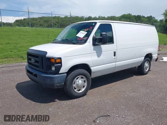 2013 Ford Econoline Cargo Commercial with VIN 1FTNE2EL9DDA20025, listed as a IAAI auction lot 42234553 with 244,995 mi miles and . Bid and sale history available at DreamBid. Image 2.