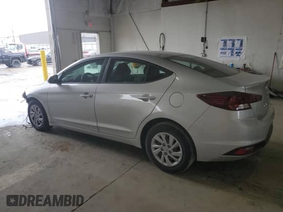 2020 Hyundai Elantra SE with VIN 5NPD74LF5LH504295, listed as a Copart auction lot 71039395 with 98,290 mi miles and Salvage title. Bid and sale history available at DreamBid. Image 2.