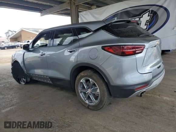 2025 Chevrolet Blazer LT with VIN 3GNKBCR46SS196149, listed as a Copart auction lot 72077235 with 23,036 mi miles and Non repairable. Bid and sale history available at DreamBid. Image 2.