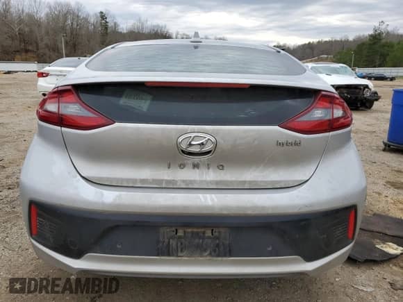 2017 Hyundai Ioniq Limited z VIN KMHC05LC6HU020611, wystawiony jako Copart lot #45005524 z przebiegiem Nie podano mil oraz . Historia ofert i sprzedaży dostępna na DreamBid. Obrazek 6.