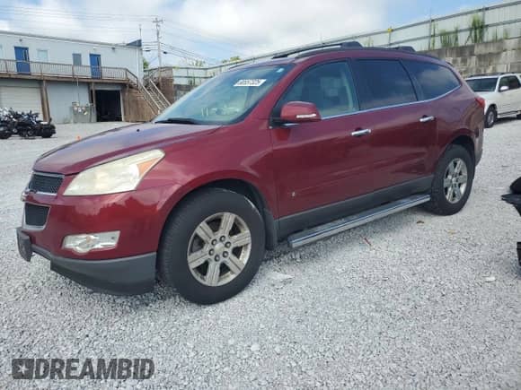 2010 Chevrolet Traverse 2LT with VIN 1GNLVGED5AS120764, listed as a Copart auction lot 68557325 with 173,442 mi miles and Salvage title. Bid and sale history available at DreamBid. Image 1.