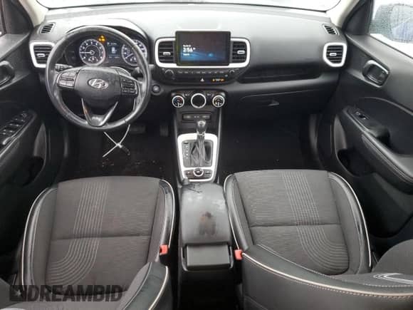 2022 Hyundai Venue SEL with VIN KMHRC8A38NU154456, listed as a Copart auction lot 90850355 with 26,223 mi miles and Salvage title. Bid and sale history available at DreamBid. Image 8.