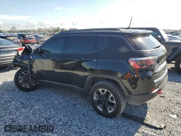 2017 Jeep Compass Trailhawk with VIN 3C4NJDDBXHT607219, listed as a Copart auction lot 69511815 with Not provided miles and Salvage title. Bid and sale history available at DreamBid. Image 2.