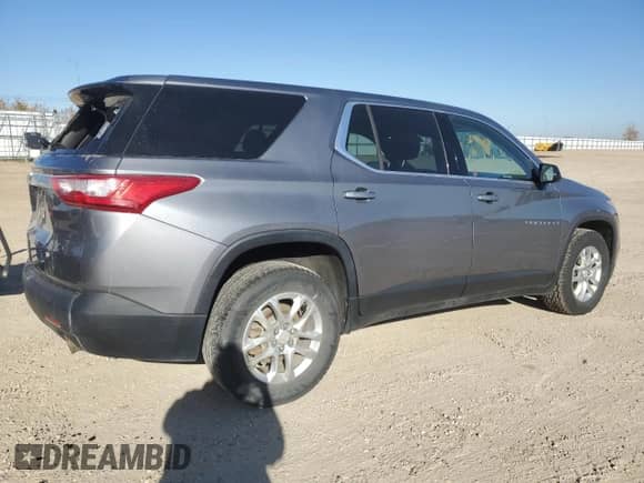 2020 Chevrolet Traverse LS with VIN 1GNEVFKW2LJ151388, listed as a Copart auction lot 86315585 with 222,269 mi miles and Clean title. Bid and sale history available at DreamBid. Image 3.