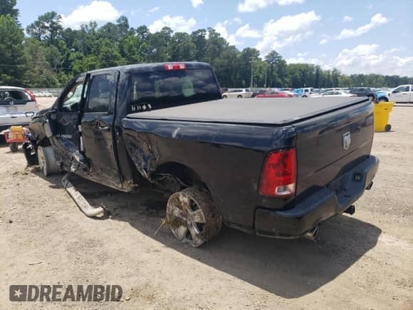 2012 Ram 1500 Express с VIN 1C6RD6FT9CS259361, выставлен на аукционе Copart как лот 61903425 с пробегом 84 016 миль миль и Списание • Salvage title. История ставок и продаж доступна на DreamBid. Изображение 2.