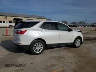 2018 Chevrolet Equinox LT with VIN 2GNAXJEV5J6223211, listed as a Copart auction lot 69284065 with 52,132 mi miles and Salvage title. Bid and sale history available at DreamBid. Image 3.