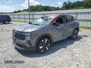 2025 Nissan Kicks SR with VIN 3N8AP6DAXSL303240, listed as a Copart auction lot 65644135 with 10,715 mi miles and Salvage title. Bid and sale history available at DreamBid. Image 1.