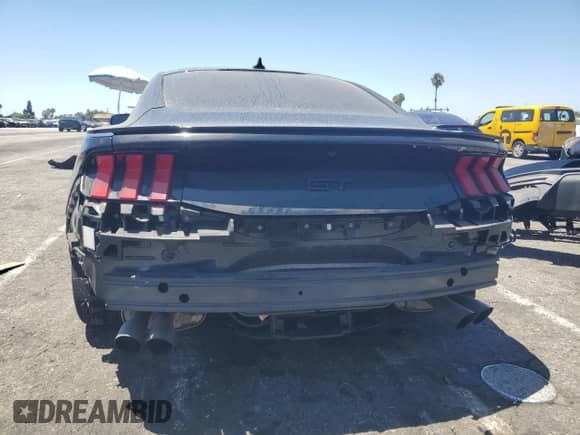 2024 Ford Mustang GT с VIN 1FA6P8CF4R5401626, выставлен на аукционе Copart как лот 67103185 с пробегом 19 203 миль миль и Списание • Salvage title. История ставок и продаж доступна на DreamBid. Изображение 6.