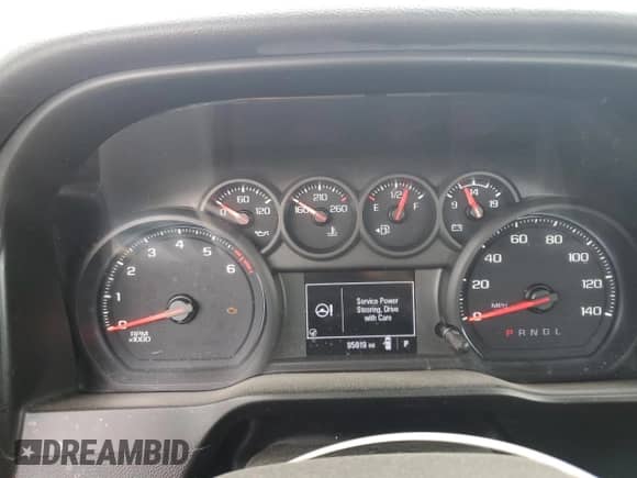 2021 Chevrolet Silverado 1500 Work Truck with VIN 3GCNWAEH0MG363831, listed as a Copart auction lot 63108615 with 95,619 mi miles and Salvage title. Bid and sale history available at DreamBid. Image 9.