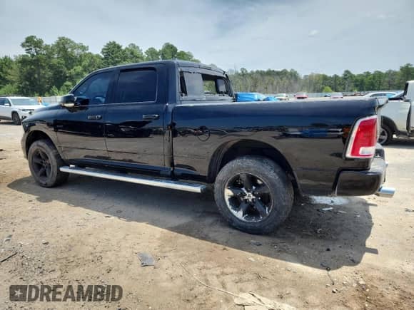2015 Ram 1500 Sport with VIN 1C6RR7UT9FS543037, listed as a Copart auction lot 66272875 with 182,187 mi miles and Salvage title. Bid and sale history available at DreamBid. Image 2.