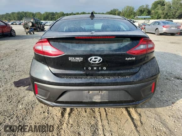 2017 Hyundai Ioniq Limited with VIN KMHC85LC3HU045927, listed as a Copart auction lot 68738455 with Not provided miles and Salvage title. Bid and sale history available at DreamBid. Image 6.