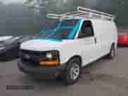 2014 Chevrolet Express Cargo with VIN 1GCSGAFX6E1191777, listed as a IAAI auction lot 42728464 with 168,077 mi miles and . Bid and sale history available at DreamBid. Image 20.