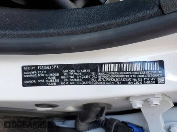 2024 Dodge Hornet R/T с VIN ZACPDFCW3R3A32820, выставлен на аукционе Copart как лот 76388114 с пробегом 11 925 миль миль и Списание • Salvage title. История ставок и продаж доступна на DreamBid. Изображение 14.