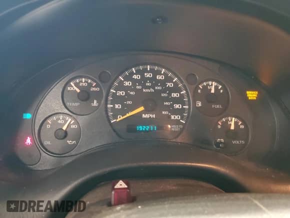 2000 Chevrolet S-10 с VIN 1GCCS1453YK259472, выставлен на аукционе Copart как лот 59375275 с пробегом 192 211 миль миль и На запчасти • Non repairable. История ставок и продаж доступна на DreamBid. Изображение 9.