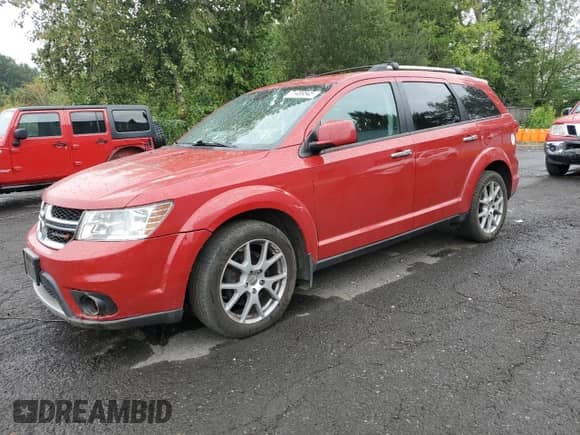 2015 Dodge Journey R/T с VIN 3C4PDDFG4FT538744, выставлен на аукционе Copart как лот 71489545 с пробегом 136 280 миль миль и Списание • Salvage title. История ставок и продаж доступна на DreamBid. Изображение 1.