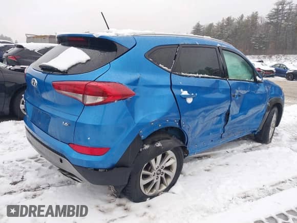 2017 Hyundai Tucson Sport z VIN KM8J3CA22HU313239, wystawiony jako IAAI lot #41649102 z przebiegiem 155 212 mil mil oraz . Historia ofert i sprzedaży dostępna na DreamBid. Obrazek 4.