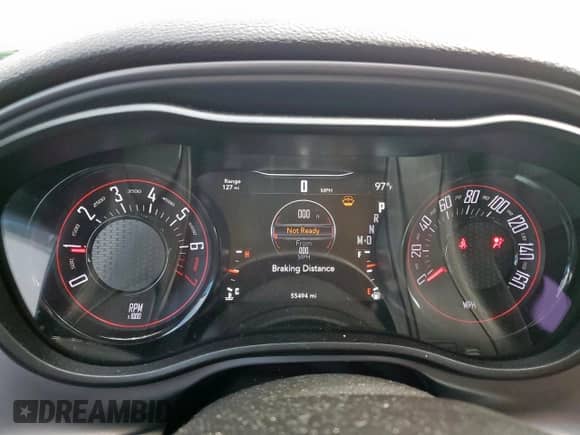 2023 Dodge Challenger SXT with VIN 2C3CDZAG3PH554144, listed as a Copart auction lot 70311265 with 55,494 mi miles and Salvage title. Bid and sale history available at DreamBid. Image 9.