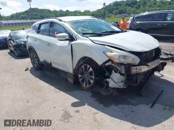 2017 Nissan Murano Platinum с VIN 5N1AZ2MH0HN106433, выставлен на аукционе IAAI как лот 42284963 с пробегом Не указан миль и . История ставок и продаж доступна на DreamBid. Изображение 1.