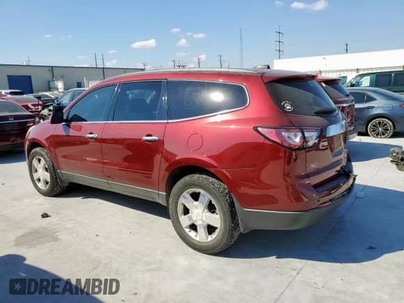2016 Chevrolet Traverse LT z VIN 1GNKRGKD2GJ107392, wystawiony jako Copart lot #82369025 z przebiegiem 107 892 mil mil oraz Szkoda całkowita • Salvage title. Historia ofert i sprzedaży dostępna na DreamBid. Obrazek 2.