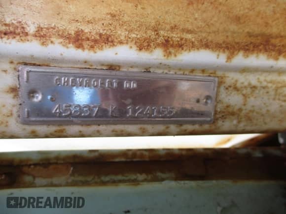 1964 Chevrolet Malibu с VIN 45837K124155, выставлен на аукционе Copart как лот 45595955 с пробегом 93 461 миль миль и Чистый • Clean title. История ставок и продаж доступна на DreamBid. Изображение 10.