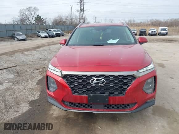 2019 Hyundai Santa Fe SEL with VIN 5NMS33AD2KH062604, listed as a IAAI auction lot 41543643 with 74,407 mi miles and . Bid and sale history available at DreamBid. Image 13.
