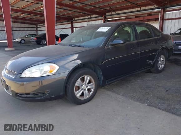 2013 Chevrolet Impala LS with VIN 2G1WF5E3XD1250406, listed as a IAAI auction lot 43132236 with 146,505 mi miles and . Bid and sale history available at DreamBid. Image 2.