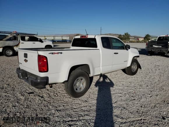 2018 Chevrolet Colorado 4WD Work Truck with VIN 1GCHTBEA8J1307077, listed as a Copart auction lot 72056415 with 115,555 mi miles and Salvage title. Bid and sale history available at DreamBid. Image 3.