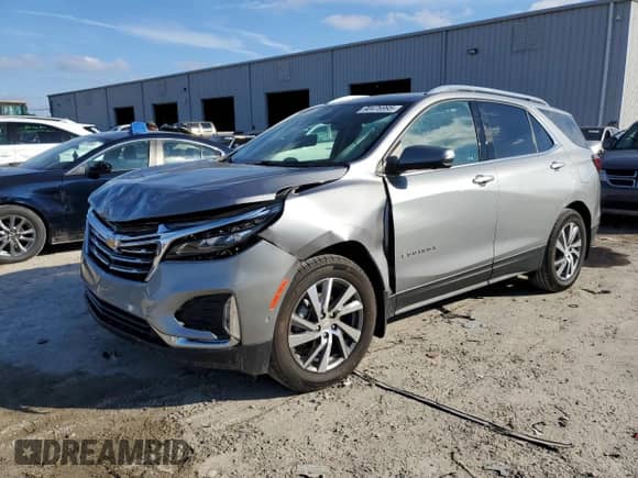 2024 Chevrolet Equinox Premier с VIN 3GNAXNEGXRL113772, выставлен на аукционе Copart как лот 90476995 с пробегом 10 204 миль миль и Списание • Salvage title. История ставок и продаж доступна на DreamBid. Изображение 1.