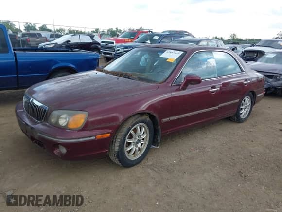 2003 Hyundai XG with VIN KMHFU45E33A252846, listed as a IAAI auction lot 42897334 with 94,636 mi miles and . Bid and sale history available at DreamBid. Image 18.