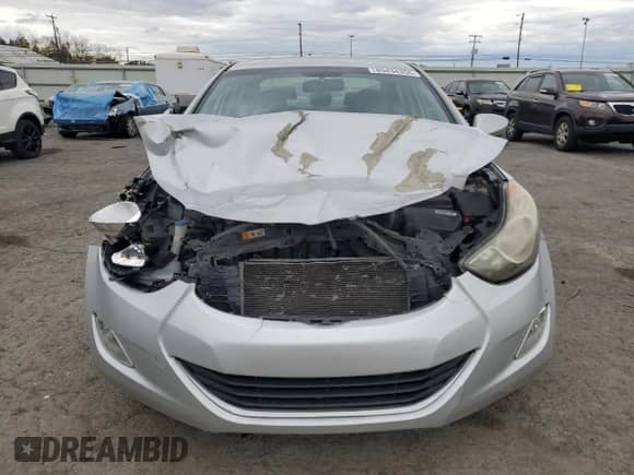 2013 Hyundai Elantra GLS with VIN KMHDH4AE6DU796002, listed as a Copart auction lot 89434355 with 129,754 mi miles and Salvage title. Bid and sale history available at DreamBid. Image 5.