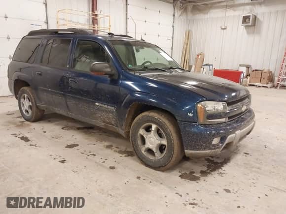 2004 Chevrolet TrailBlazer EXT LT с VIN 1GNET16P046158436, выставлен на аукционе IAAI как лот 41707323 с пробегом 163 328 миль миль и . История ставок и продаж доступна на DreamBid. Изображение 1.