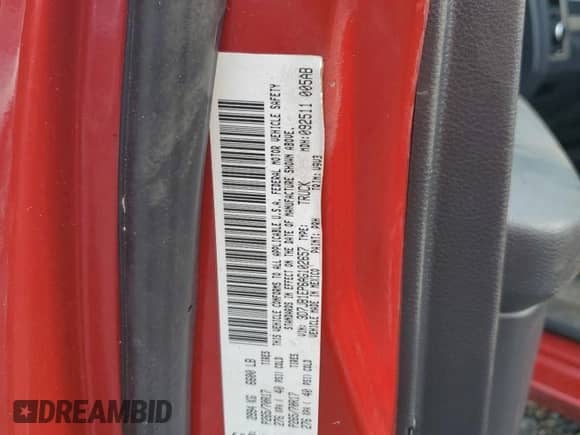 2010 Dodge 1500 ST с VIN 3D7JB1EP6AG102657, выставлен на аукционе Copart как лот 78371604 с пробегом Не указан миль и Списание • Salvage title. История ставок и продаж доступна на DreamBid. Изображение 13.