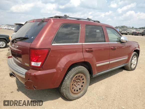 2007 Jeep Grand Cherokee Limited with VIN 1J8HR58P47C634274, listed as a Copart auction lot 67838225 with 211,470 mi miles and Clean title. Bid and sale history available at DreamBid. Image 3.