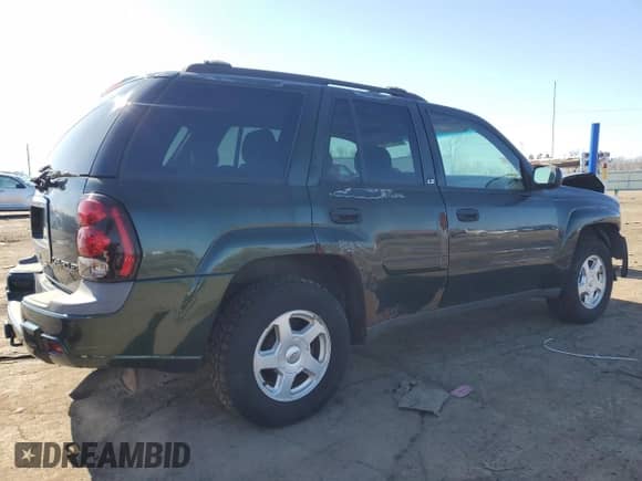 2002 Chevrolet TrailBlazer LS with VIN 1GNDT13S722508458, listed as a Copart auction lot 51221705 with 155,818 mi miles and Salvage title. Bid and sale history available at DreamBid. Image 3.