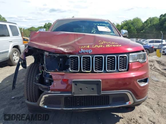 2020 Jeep Grand Cherokee Limited with VIN 1C4RJFBG3LC327626, listed as a IAAI auction lot 42744619 with 38,543 mi miles and . Bid and sale history available at DreamBid. Image 6.