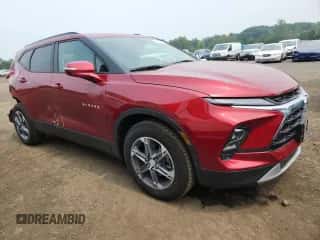 2025 Chevrolet Blazer LT с VIN 3GNKBJRS5SS104905, выставлен на аукционе Copart как лот 67225115 с пробегом 4 103 миль миль и Списание • Salvage title. История ставок и продаж доступна на DreamBid. Изображение 4.