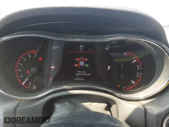 2014 Dodge Durango Citadel with VIN 1C4RDJEG4EC508548, listed as a Copart auction lot 68997555 with 141,476 mi miles and Salvage title. Bid and sale history available at DreamBid. Image 9.