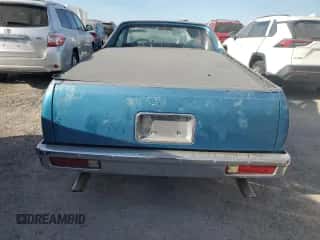 1987 Chevrolet El Camino z VIN 3GCCW80Z9HS905561, wystawiony jako Copart lot #75401604 z przebiegiem 32 958 mil mil oraz Szkoda całkowita • Salvage title. Historia ofert i sprzedaży dostępna na DreamBid. Obrazek 6.