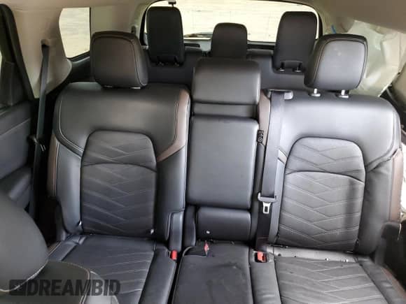 2025 Nissan Pathfinder Platinum with VIN 5N1DR3DJ4SC226521, listed as a Copart auction lot 68948795 with 8,365 mi miles and Salvage title. Bid and sale history available at DreamBid. Image 10.