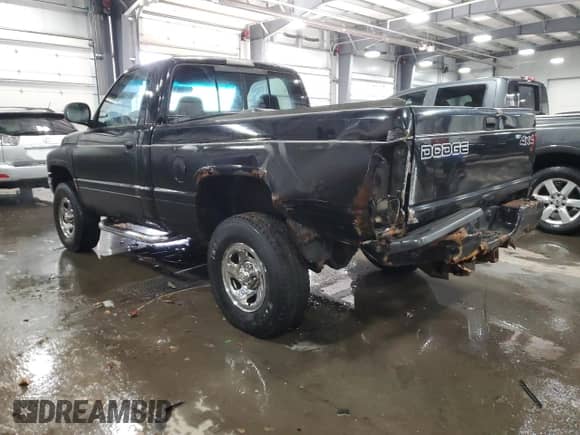 1999 Dodge 1500 with VIN 1B7HF16Y5XS150818, listed as a Copart auction lot 83490054 with 118,584 mi miles and Salvage title. Bid and sale history available at DreamBid. Image 2.