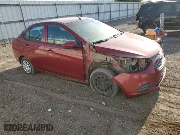 2019 Chevrolet Aveo with VIN LSGHD52H2KD045447, listed as a Copart auction lot 52773245 with 139,684 mi miles and Salvage title. Bid and sale history available at DreamBid. Image 4.